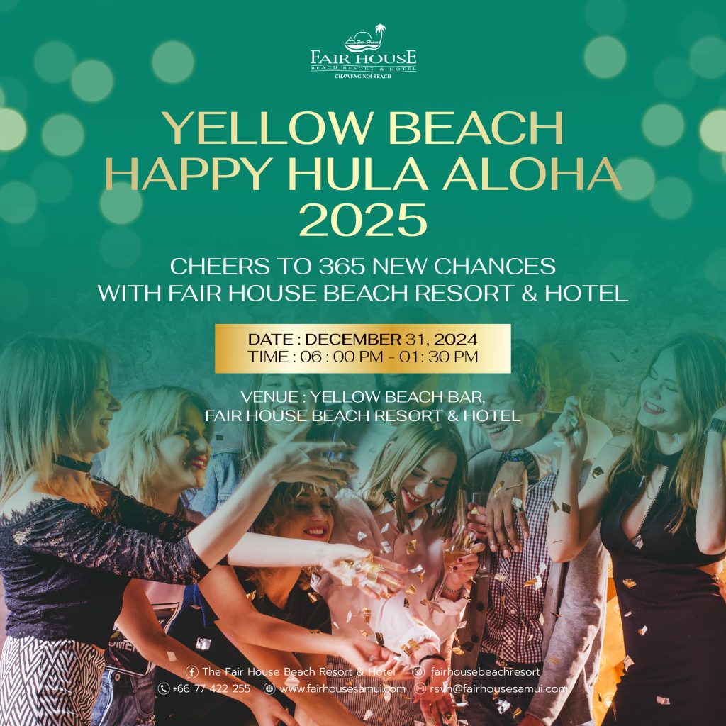 Exclusive New Year Celebrations at Fair House Beach Resort